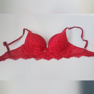 Lasenza 'hello sugar' Red Lace Bra